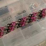 Pink Black Silver Candy Str..
