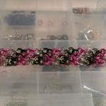Pink Black Silver Candy Str..