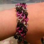 Pink Black Silver Candy Str..